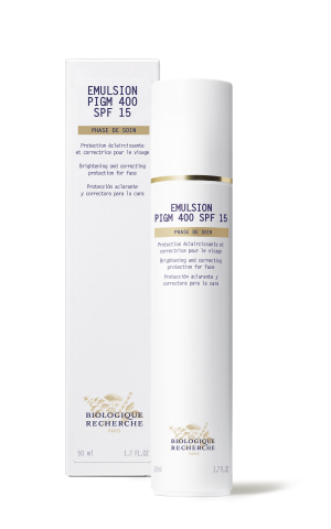 ОСВЕТЛЯЮЩАЯ И КОРРЕКТИРУЮЩАЯ ЗАЩИТНАЯ ЭМУЛЬСИЯ ДЛЯ ЛИЦА EMULSION PIGM 400 SPF 15 50 мл
