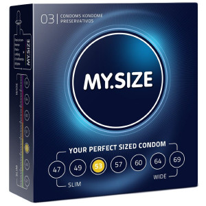 Презервативы "MY.SIZE" №3 размер 53 (ширина 53mm)