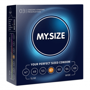 Презервативы "MY.SIZE" №3 размер 57 (ширина 57mm)