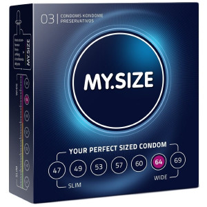 Презервативы "MY.SIZE" №3 размер 64 (ширина 64mm)