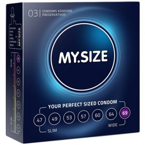 Презервативы "MY.SIZE" №3 размер 69 (ширина 69mm)