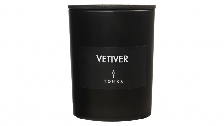 Свеча black matt аромат VETIVER